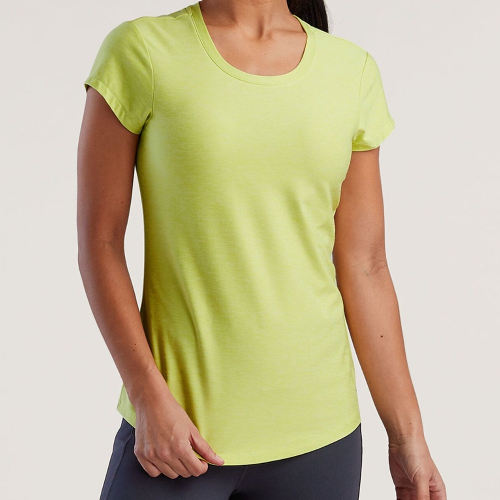 Title Nine Grace Tee Lime Green